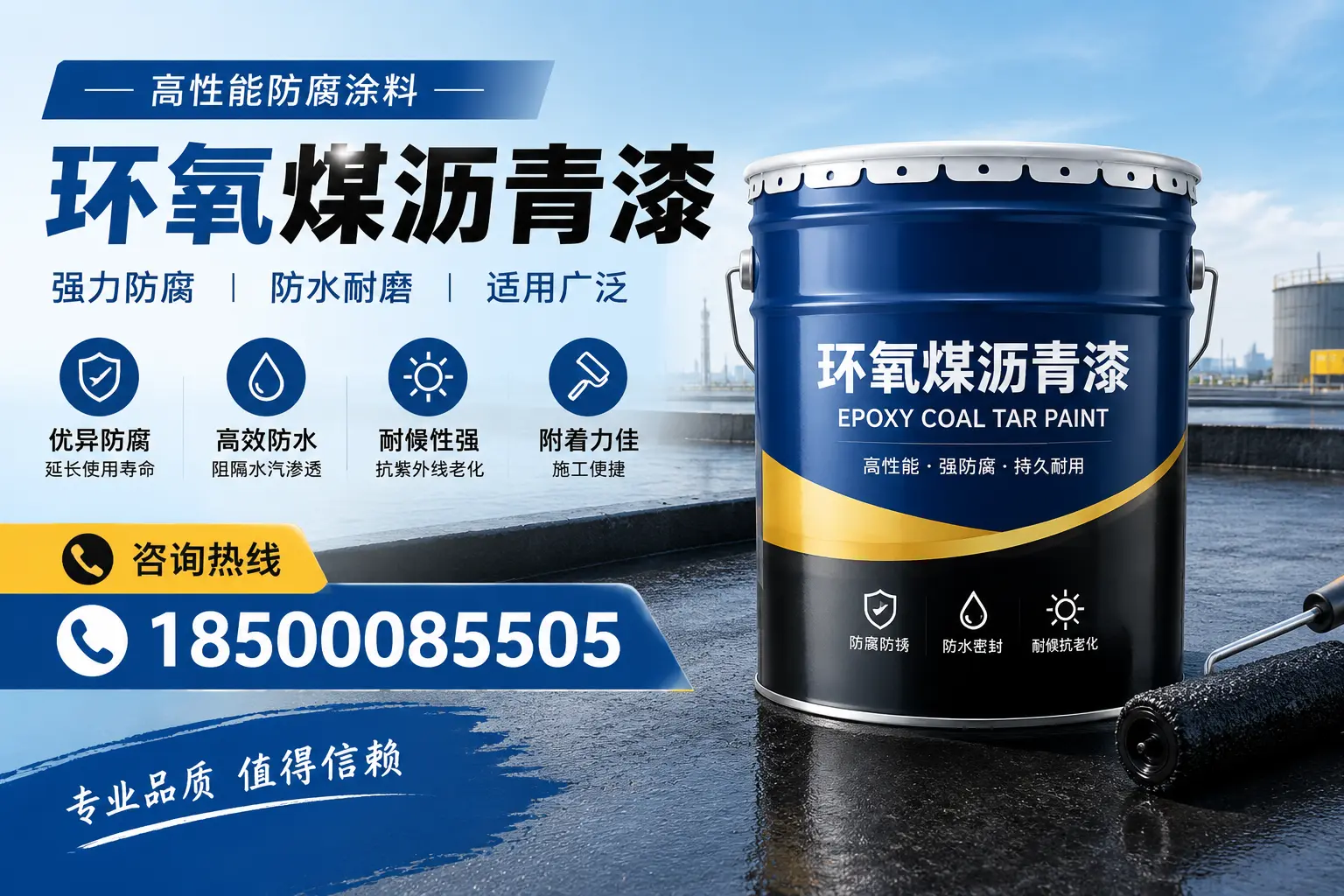 环氧煤沥青漆的主要成分与功能，舟山用户深度了解
